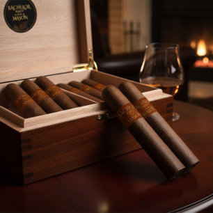 Custom Bachelor Party Cigar Wrap Label