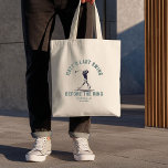 Custom Bachelor Party Favor Golf Trip Groomsmen Tote Bag<br><div class="desc">Carry your bachelor party essentials in style with this "Last Swing Before the Ring" custom tote bag! A fun and modern design,  perfect for golf trips,  wedding celebrations,  and groomsmen gifts!</div>