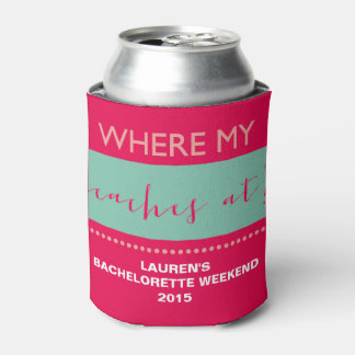 Custom Bachelorette Beach Party Can Cooler