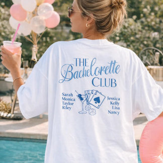 Custom Bachelorette Club Hoodie – Personalized  T-Shirt