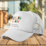 Custom Bachelorette Disco Bride Dancing Queens Trucker Hat<br><div class="desc">Custom Bachelorette Party Retro Dancing Queens trucker hat you can customize with the bride's name. Perfect matching bride party retro design</div>