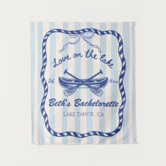 Custom Bachelorette | Love on the Lake  Tapestry