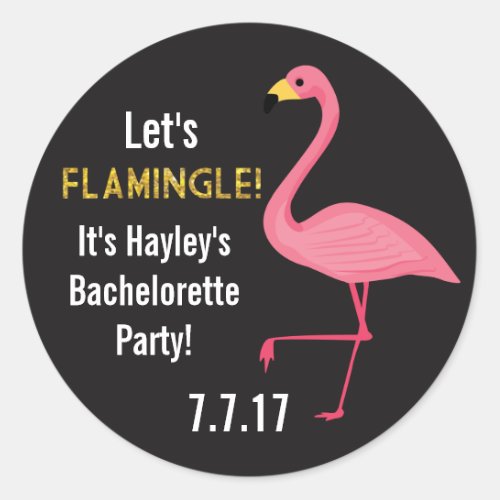 Custom Bachelorette or Bridal Shower Stickers