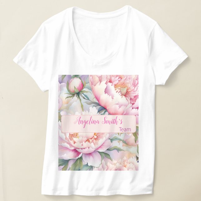 Custom Bachelorette Party, Bride-to-be T-Shirt (Laydown)
