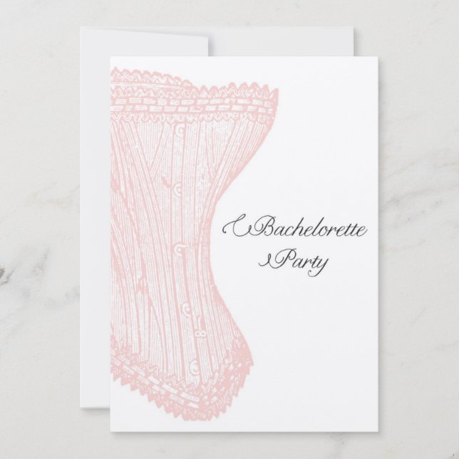 Custom Bachelorette Party Invite (Front)