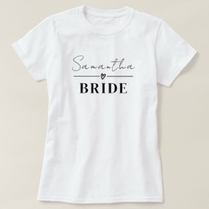 Custom  Bachelorette Retro T shirts, Team Bride T-Shirt