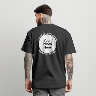 Custom Back Graphic Hoodie or T Shirt