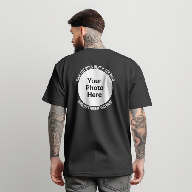 Custom Back Graphic Hoodie or T Shirt (Creator Uploaded)