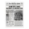 Custom Back in 1966 Newspaper Birthday Card, Trend