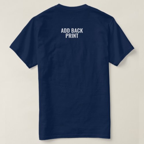 Custom Back Print Add On Shirt Back Print Upgrade