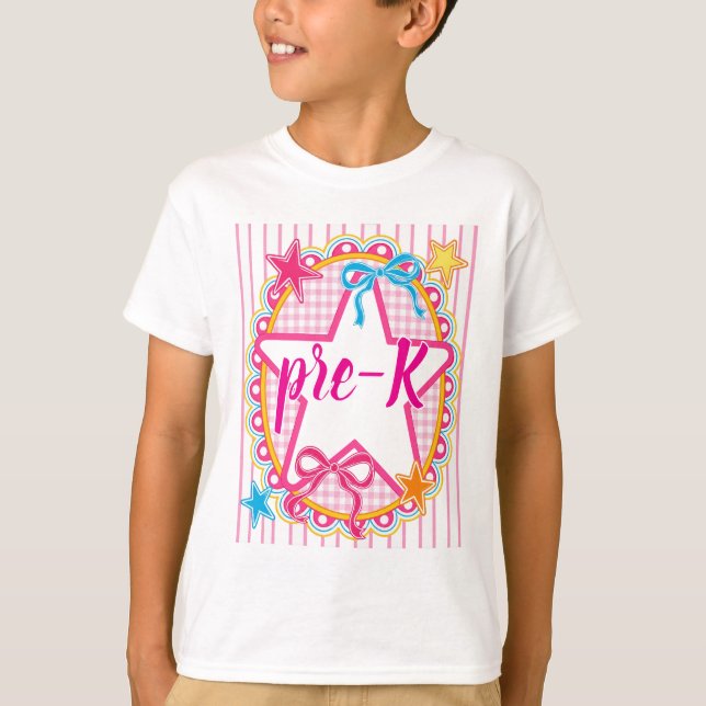 Custom Back to School Grade Gift Teacher Tees (Front)