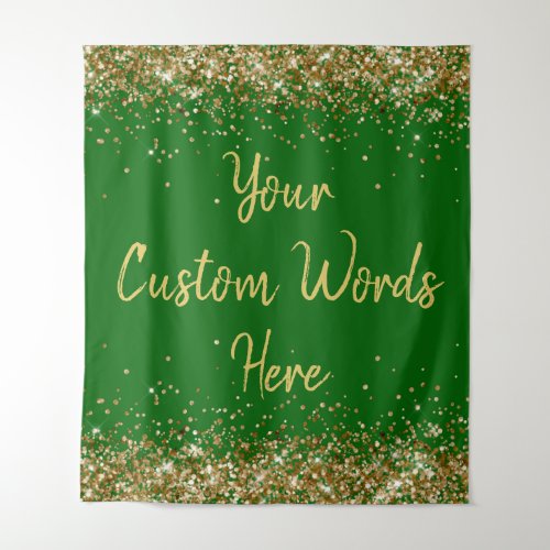 Custom Backdrop Birthday Party Photo Booth Emerald