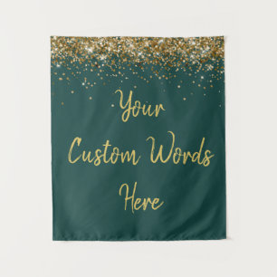 Custom Backdrop Birthday Party Photo Booth Green