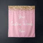 Custom Backdrop Birthday Party Photo Booth Pink<br><div class="desc">custom backdrop for photo booth,  hen weekend wedding photobooth sparkly,  sweet 16 quinceanera 40th 50th,  sparkle birthday party personalized 30th,  fifteen 15th sweet sixteen 16th,  twenty-fifth 25th twenty first prop,  pink white gold baby shower,  daughter girl wife twinkle glitter,  granddaughter son boy 5th fifth,  anniversary bridal 20th 10th 80th</div>