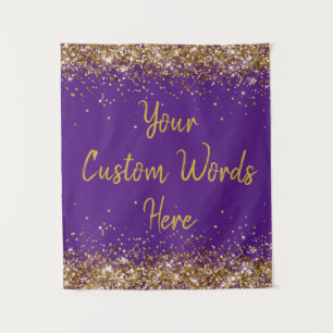 Custom Backdrop Birthday Party Photo Booth Purple