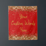 Custom Backdrop Birthday Party Photo Booth Red<br><div class="desc">custom backdrop for photo booth,  birthday party twinkle 15th 18th,  glitter anniversary sweet 16 16th,  personalized 30th 21st 25th 35th,  bridal shower hen do wedding,  boy son man husband daughter,  girl wife prop bachelorette sparkle,  quinceanera 40th 50th 60th 70th,  bride sparkly vow renewal graduation,  10th grad Christmas red gold</div>