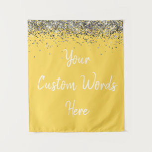 Custom Backdrop Birthday Party Photo Booth Yellow