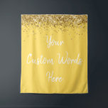 Custom Backdrop Birthday Party Photo Booth Yellow<br><div class="desc">custom backdrop for photo booth,  hen weekend wedding photobooth sparkly,  sweet 16 quinceanera 40th 50th,  sparkle birthday party personalized 30th,  fifteen 15th sweet sixteen 16th,  twenty-fifth 25th twenty first prop,  mustard yellow gold baby shower,  daughter girl wife twinkle glitter,  granddaughter son boy 5th fifth,  anniversary bridal 20th 10th 80th</div>