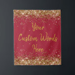 Custom Backdrop Birthday Party Photobooth Burgundy<br><div class="desc">custom backdrop for photo booth,  birthday party twinkle 15th 18th,  glitter anniversary sweet 16 16th,  personalized 30th 21st 25th 35th,  bridal shower hen do wedding,  boy son man husband daughter,  girl wife prop bachelorette sparkle,  quinceanera 40th 50th 60th 70th,  bride sparkly vow renewal graduation,  10th grad burgundy red gold</div>