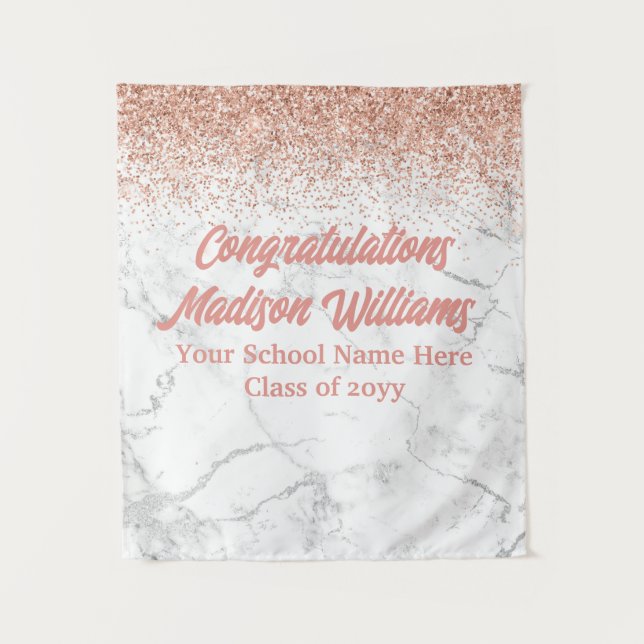 Custom Backdrop Graduation Party Photo Booth Prop (Front)