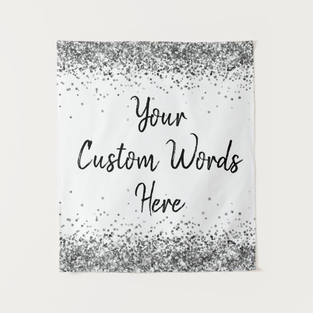 Custom Backdrop Personalized Birthday Photo Prop (Front)