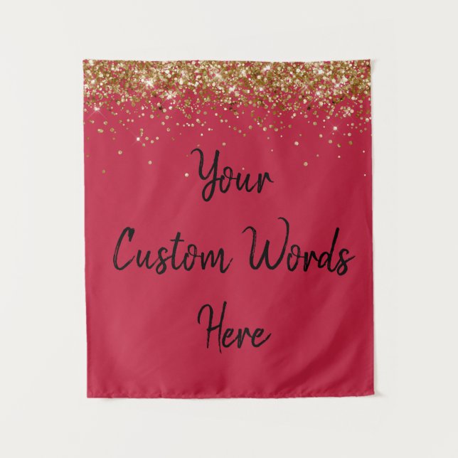 Custom Backdrop Personalized Photo Booth Back drop (Front)