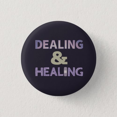 Custom background color Dealing  Healing care Button