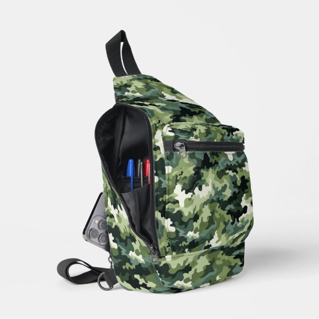 Custom Backpack Sling Bag (Open)