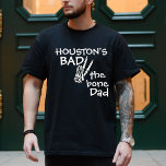 Custom Bad Two The Bone Family Matching Birthday T-Shirt<br><div class="desc">Celebrate your child's second birthday in style with our Custom Bad Two The Bone Family Matching Birthday T-Shirt! Featuring the playful “Bad Two The Bone” slogan and a skeleton flashing a peace sign, these shirts are perfect for an October birthday party with a trendy Halloween theme. Designed to bring the...</div>