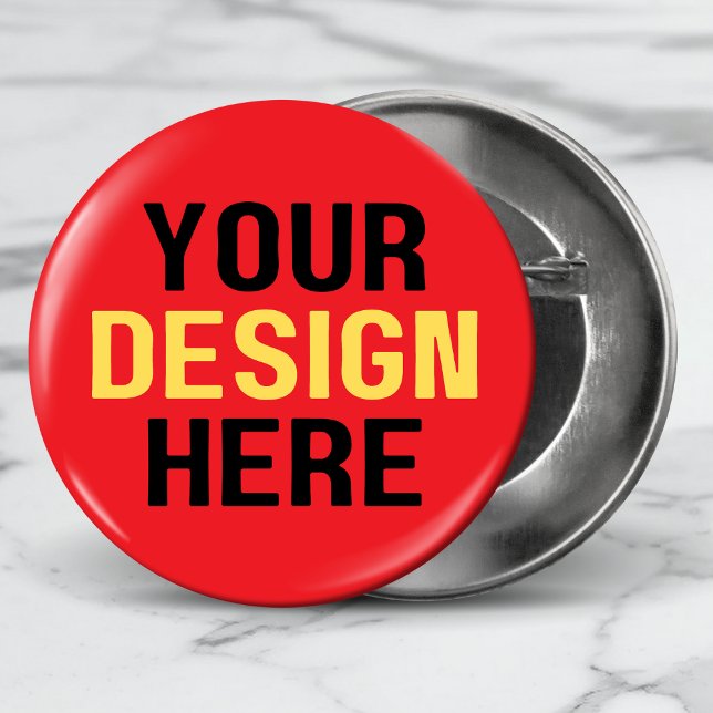 Custom Badge Personalized Logo Image Gift Business Button (Creator Uploaded)