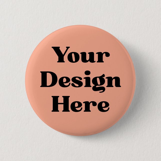 Custom Badge, Personalized Logo | Promotional Char Button (Front)
