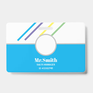 Custom Badges Business Card