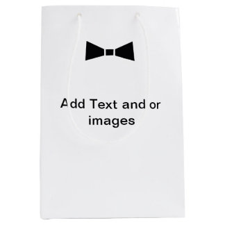 Custom Bag Modern Wedding Party Add Text & Images