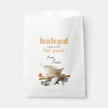 Custom Baked Especially For You Cookie Bags by Siberianmom at Zazzle