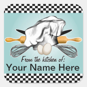 Custom Baker Packaging label