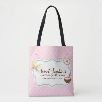 Custom Bakery Bag by colourfuldesigns at Zazzle