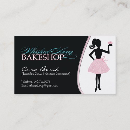 Custom Bakery Business Card