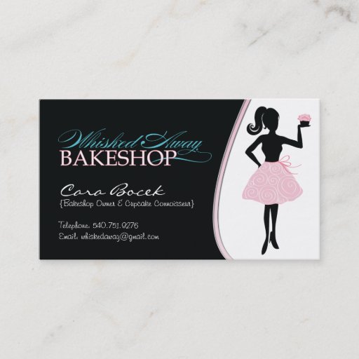 Customizable Custom Bakery Business Card