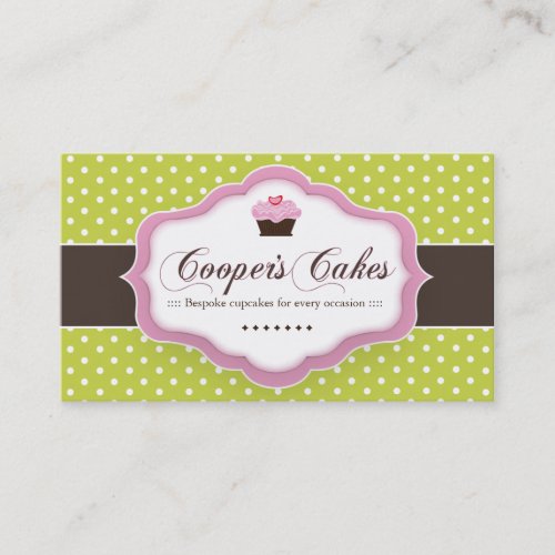 CUSTOM BAKERY BUSINESS CARD