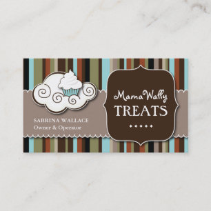 Custom Bakery Business Card