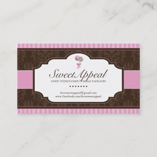 Custom bakery Business Cards