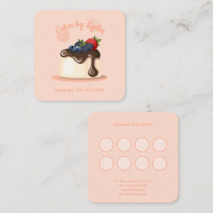 Custom Bakery Loyalty Card