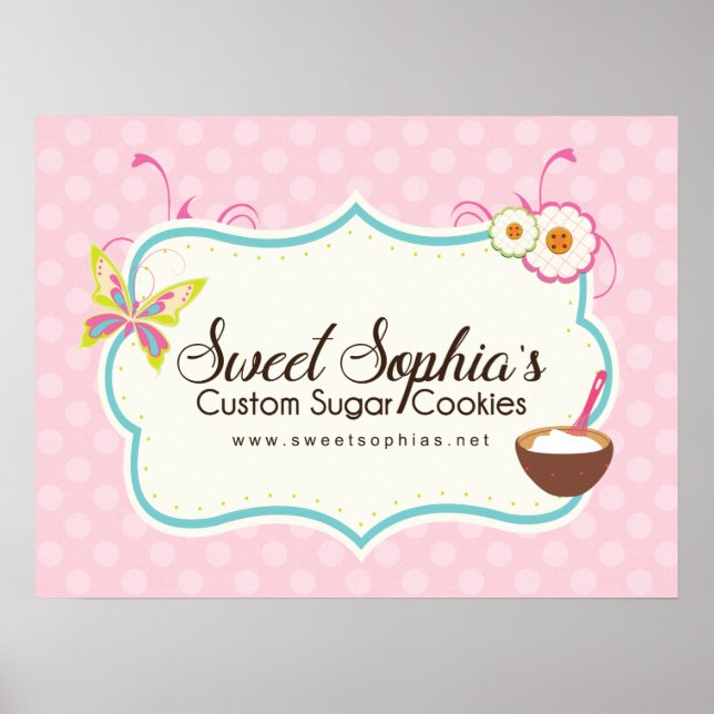 Custom Bakery Poster (Front)