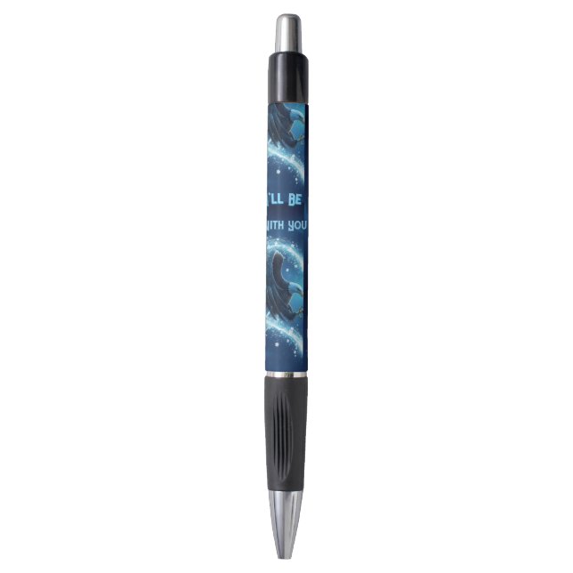 Custom Bald Eagle Heart Loyalty Pen 1 (Front Vertical)