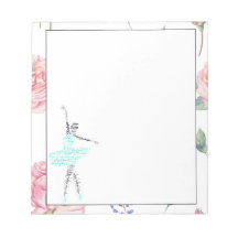 Custom Ballerina Jadeyn | Rose Watercolor Border