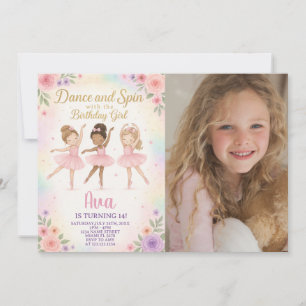 Custom Ballet Princess Template with photo