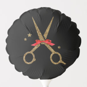 CUSTOM balloon salon hairdresser stylist scissors
