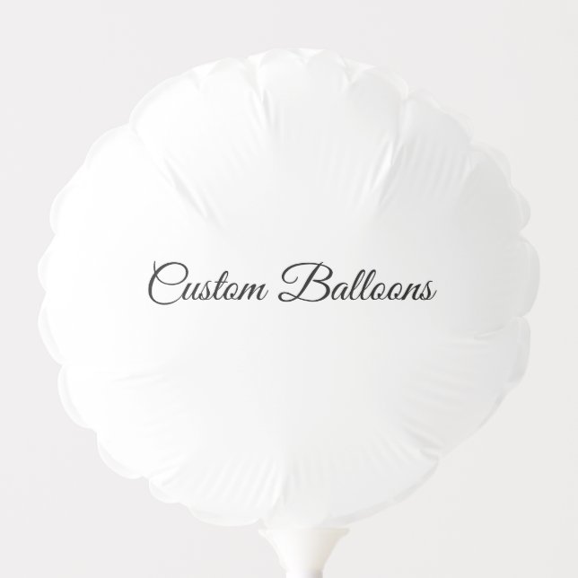 Custom Balloons (Front)