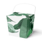 Custom Banana Leaf Print Favor Box