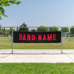 Custom Band Merch Banner